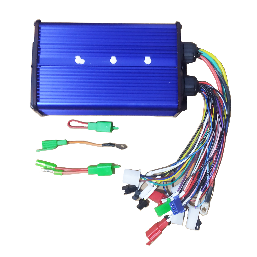 Dual Motor Ebike Kit 2000W - Pengontrol Motor tanpa sikat 36V 48V