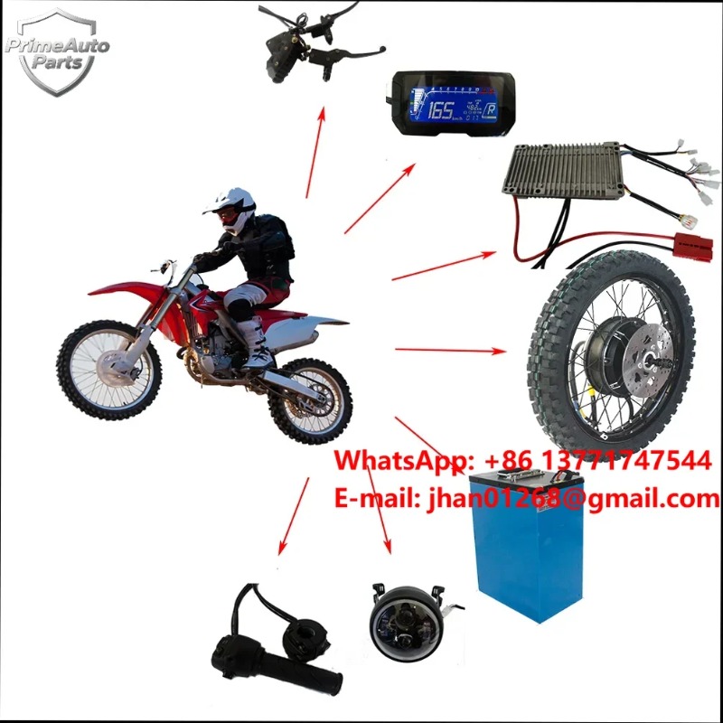 Kit Konversi Sepeda Motor List - 12000W Electric Motorcycle Hub Motor ulasan dan harga