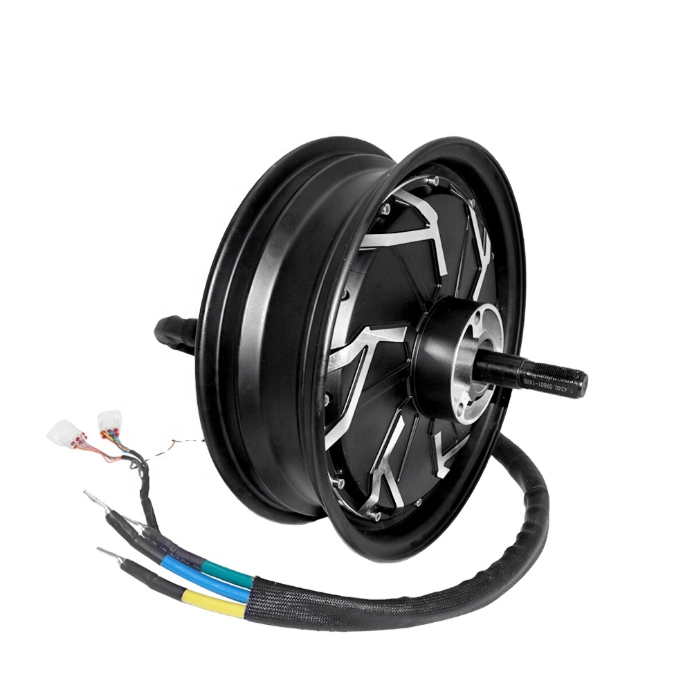 Motor QS 12000W 12x3.5 inci QS - 12000W Electric Motorcycle Hub Motor ulasan dan harga