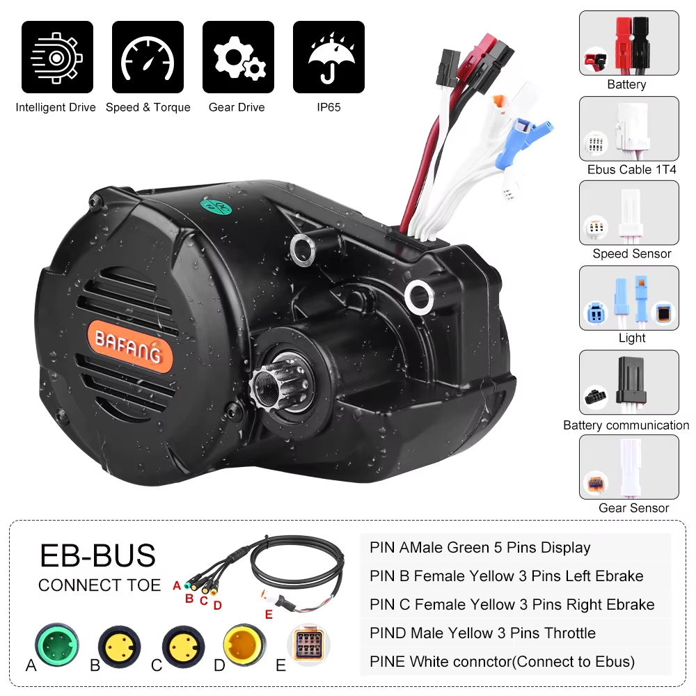 Kit Konversi Motor Penggerak T - Mid Drive Conversion Kit 1000W ulasan dan harga